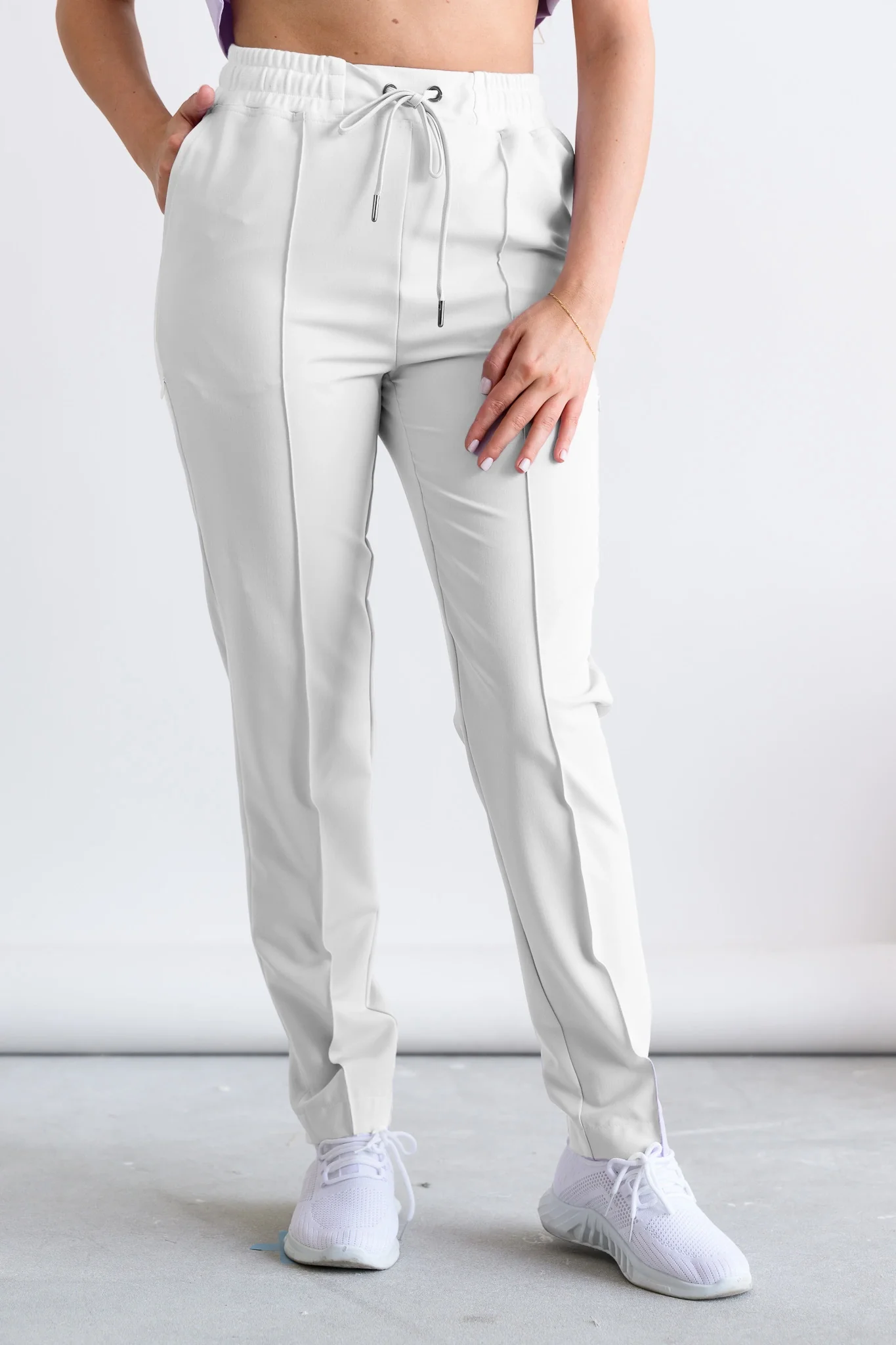 Spodnie medyczne damskie z kantem VERONA Profi.Me