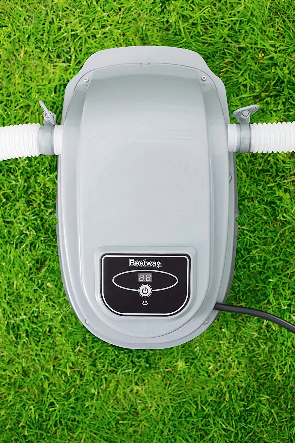 2025 Calentador de piscina Bestway 58259 – Calentador eficiente de agua para piscinas elevadas de hasta 4,57 m de diámetro