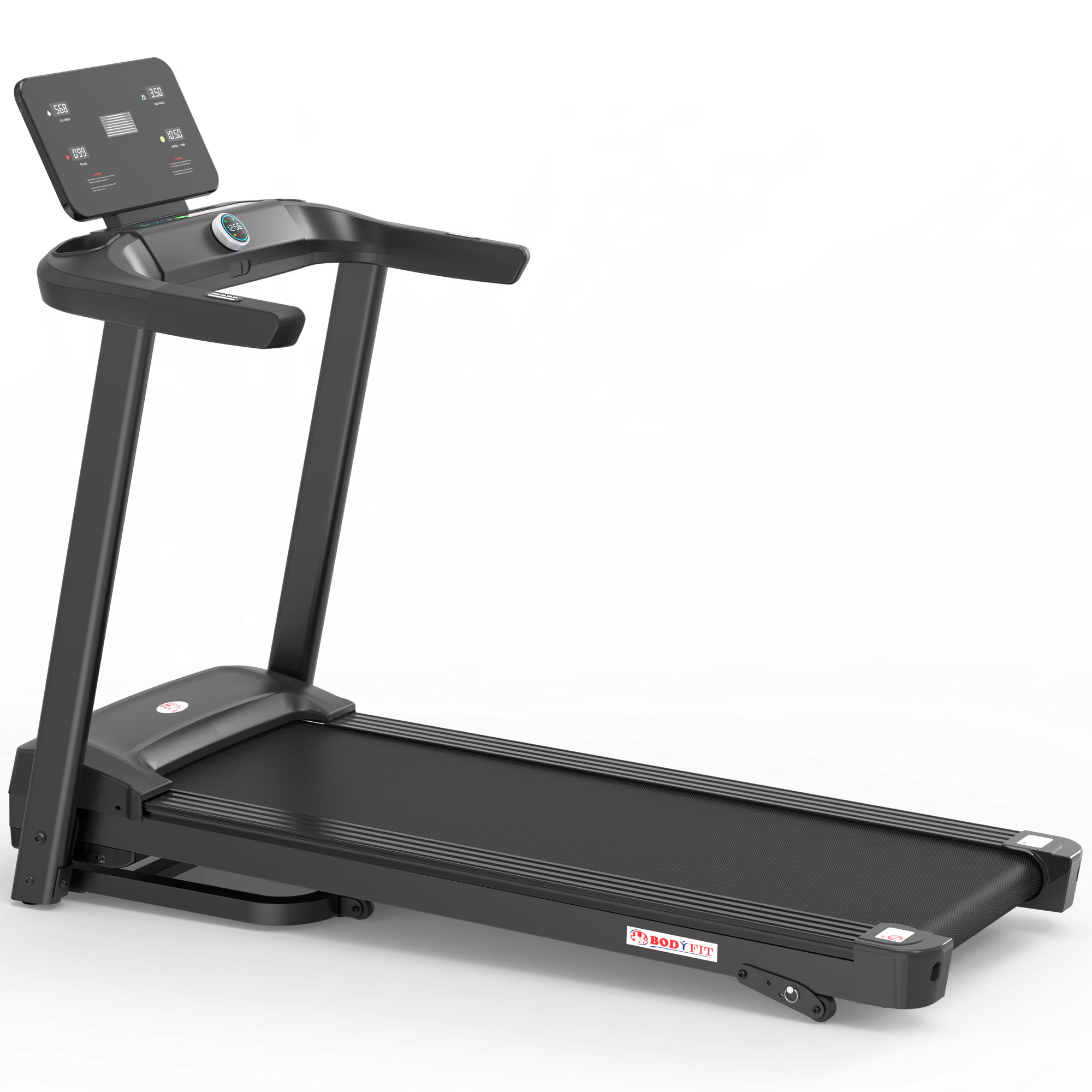 Banda de alergat BodyFit® Z5500, motor de 2.5 CP, greutate suportata de 120 kg, viteza 14.8 km/h, display LED cu mai multe functii