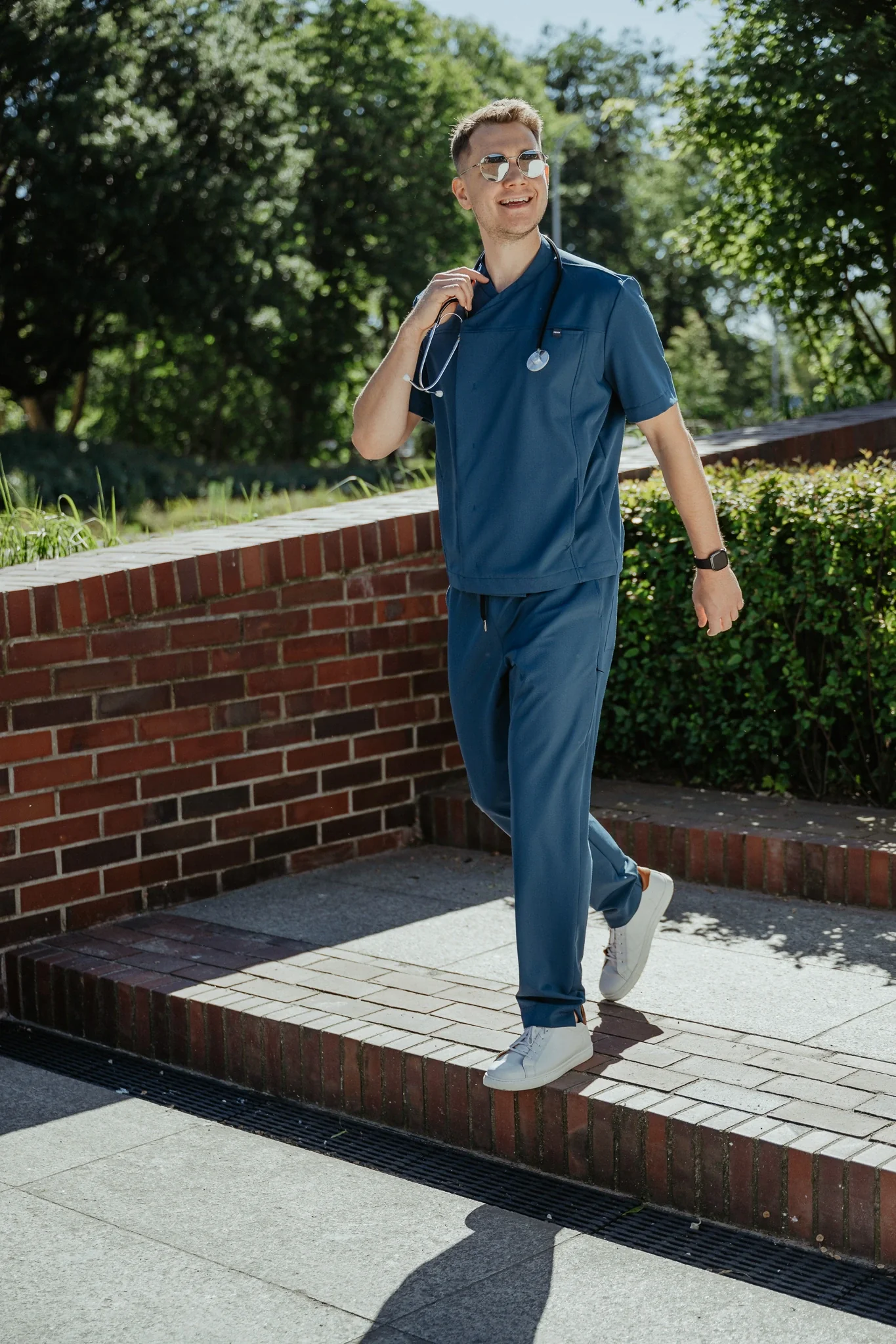 Spodnie medyczne męskie MONAKO Profi.Me