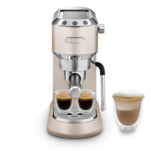 De'Longhi Dedica Arte EC885 - Cafetera espresso compacta con espumador profesional y 15 bares de presión