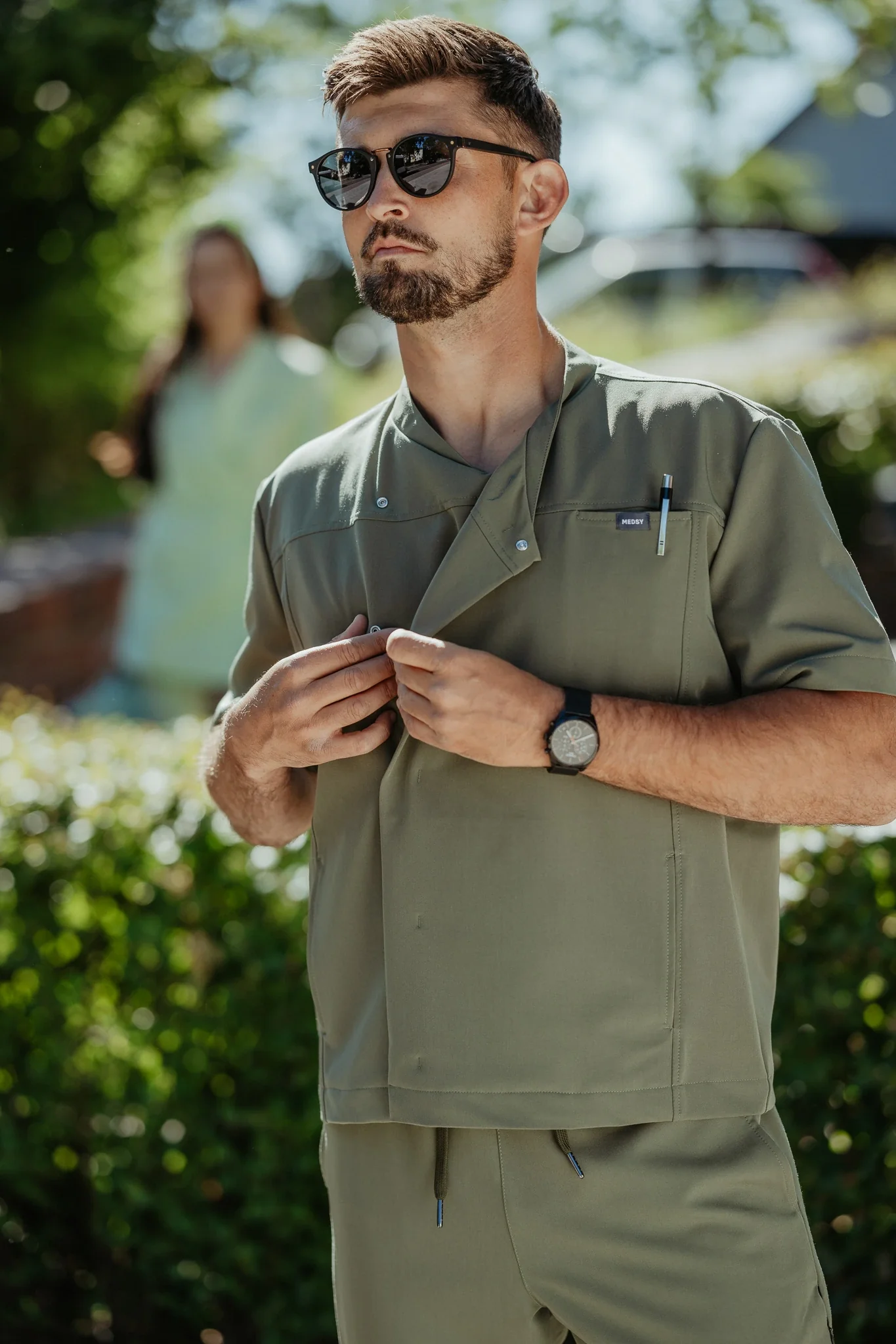 Bluzka medyczna męska MONAKO Profi.Me