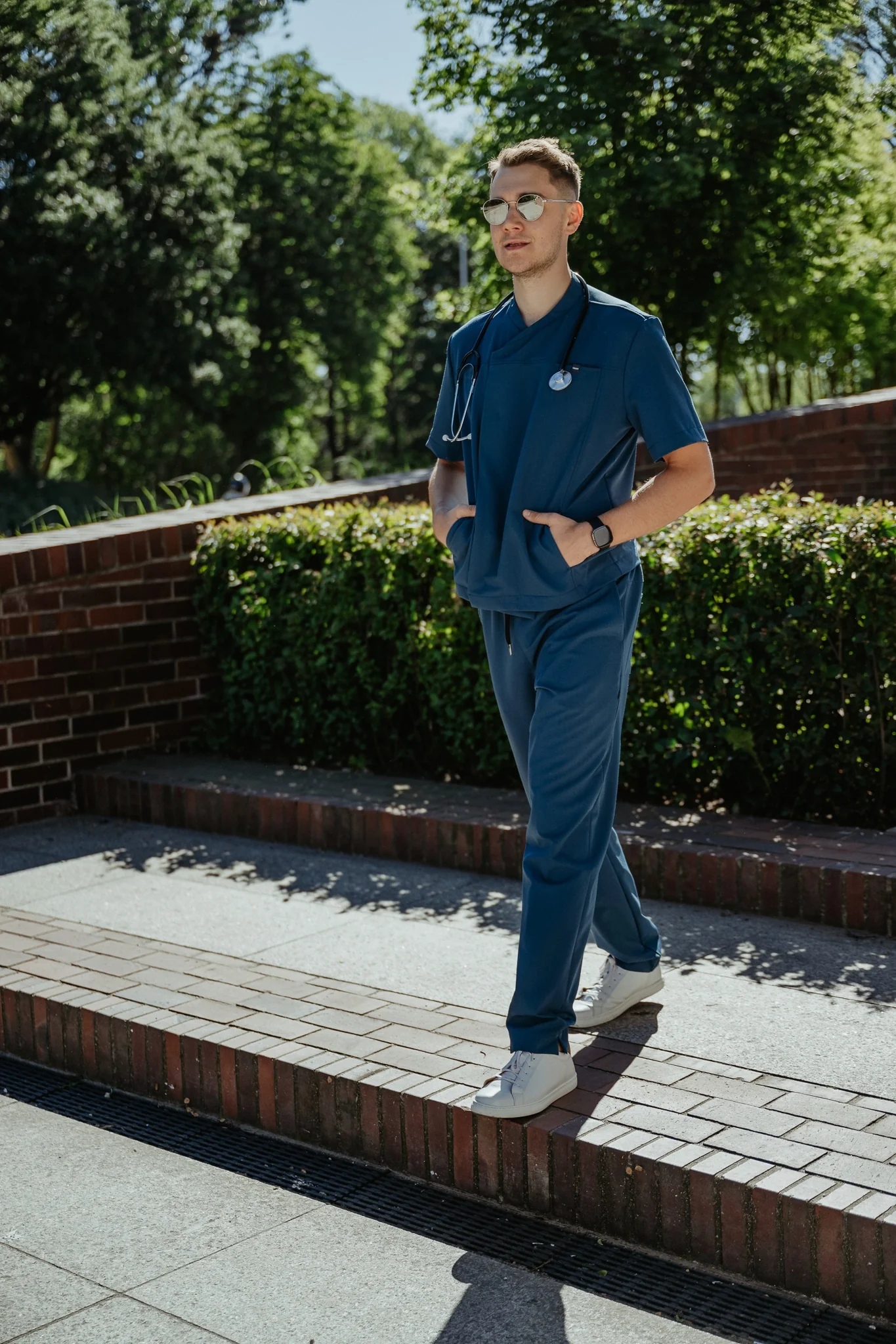 Spodnie medyczne męskie MONAKO Profi.Me