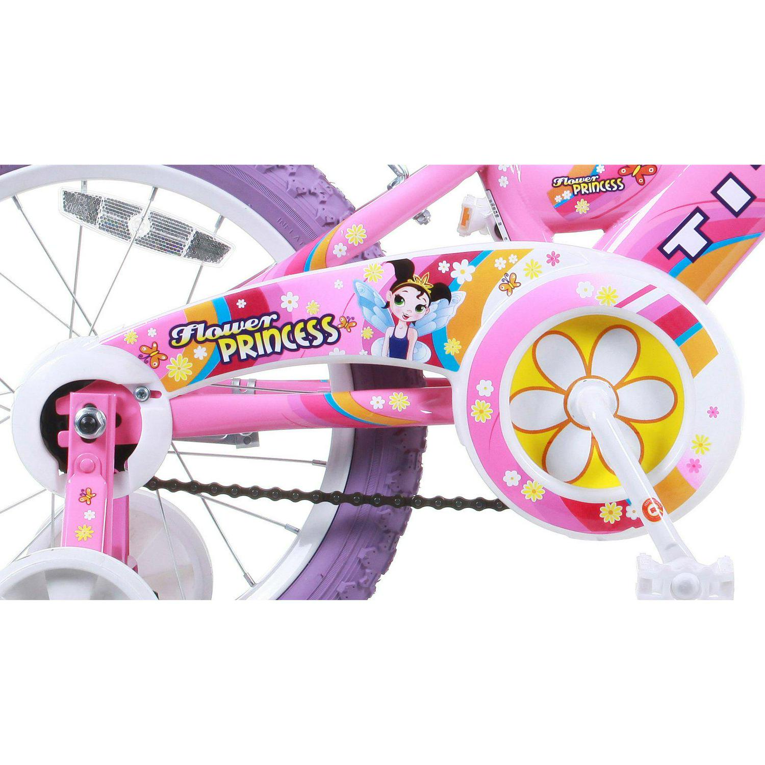 2025 Titan BMX para niña Flower Princess 16 pulgadas