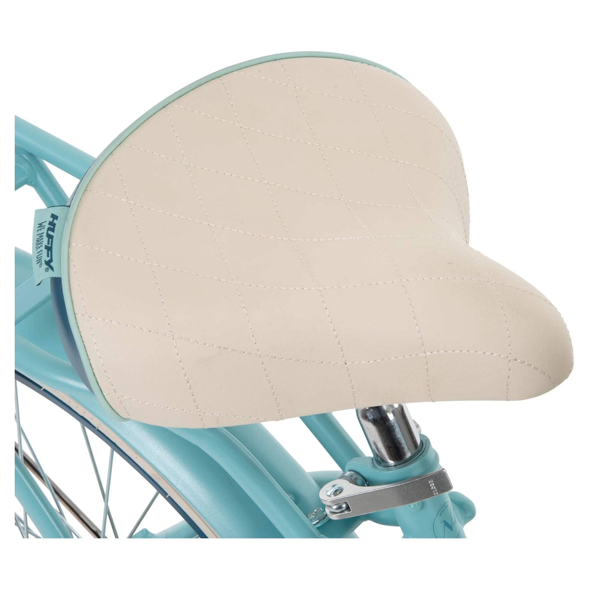 2025 Bicicleta Cruiser Clásica de Playa para Mujeres Huffy Nel Lusso 24 pulgadas, Azul Claro