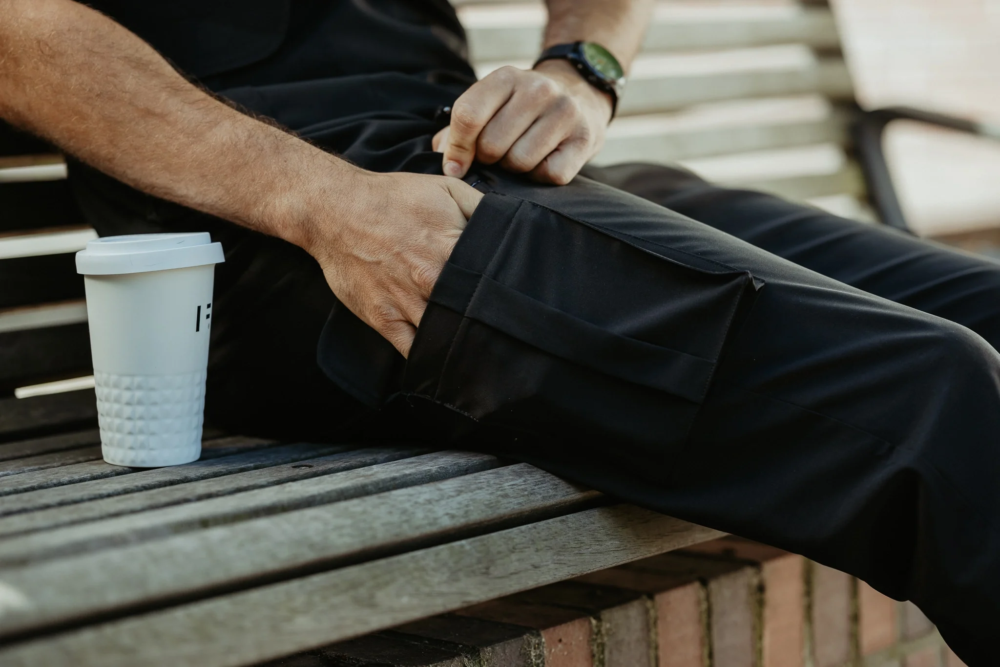 Joggery medyczne męskie CARGO Active.Me