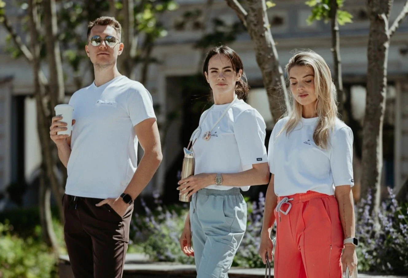 Bluzka męska V-NECK Slim Premium Cotton