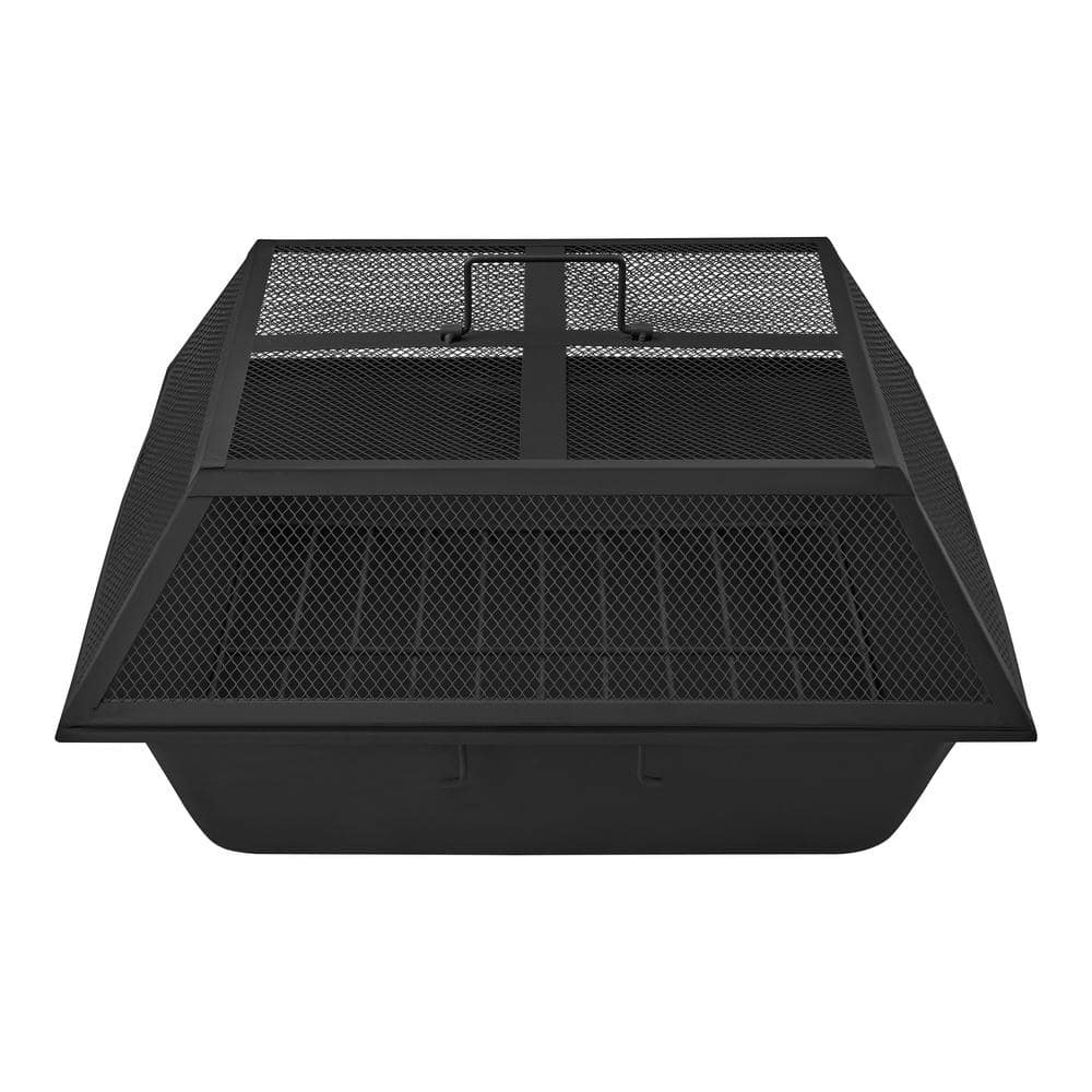 Conjunto de insertos para chimenea Hampton Bay de acero de 24″ con tapa de malla, kit de reemplazo de 3 piezas