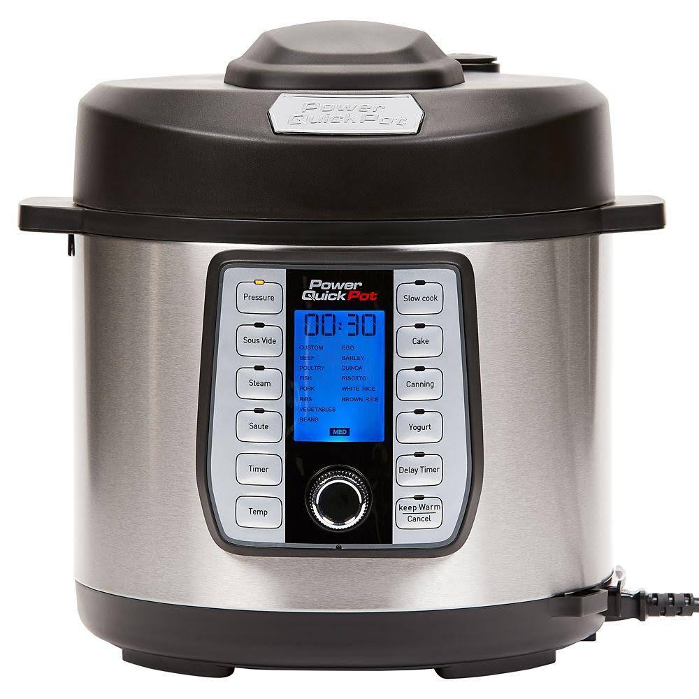 2025 Olla de cocción lenta eléctrica Power Quick Pot 8 qt.