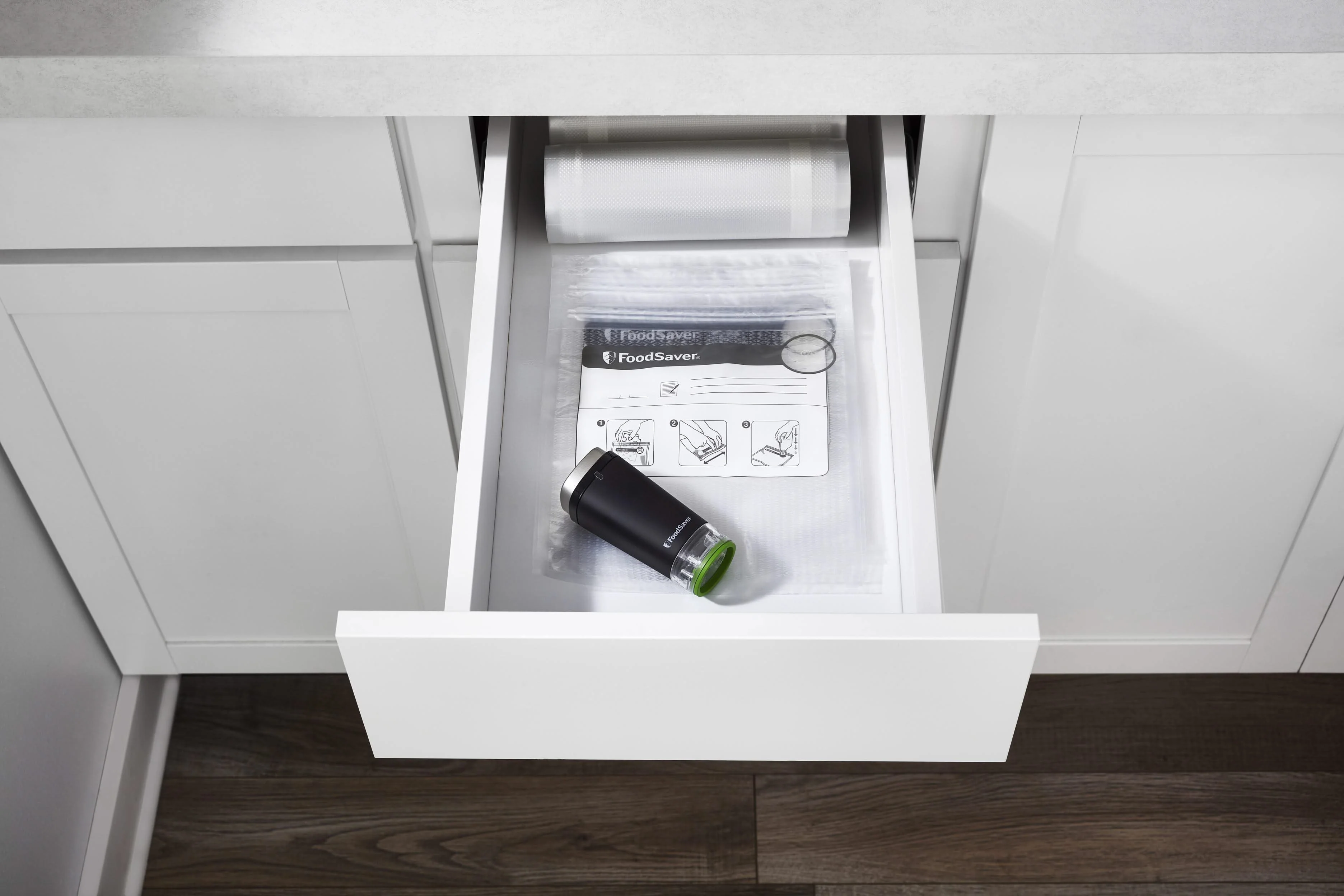 Máquina de envasado al vacío portátil FoodSaver – compacta – VS1199X