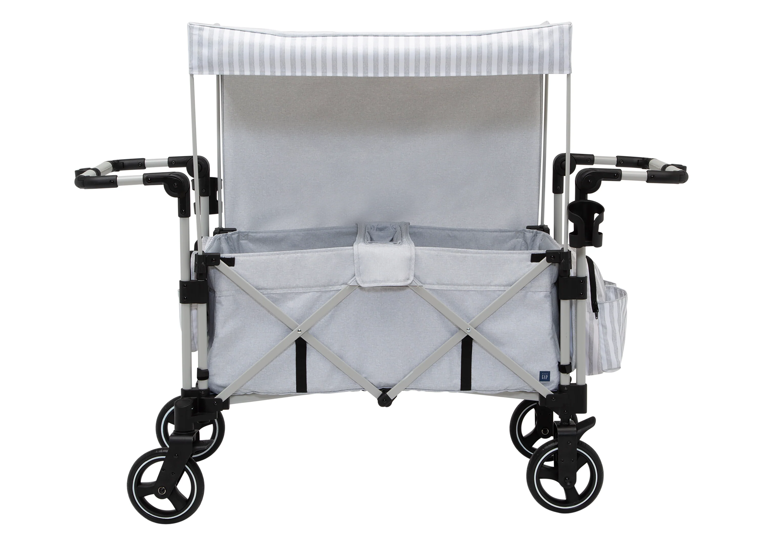 Carrito-Paseador babyGap Deluxe Explorer – Carrito Ecológico para Niños, Asientos Reciclados, Capota Anti-UV, Arnés de 3 Puntos, Almacenamiento Múltiple, Manillares Ajustables