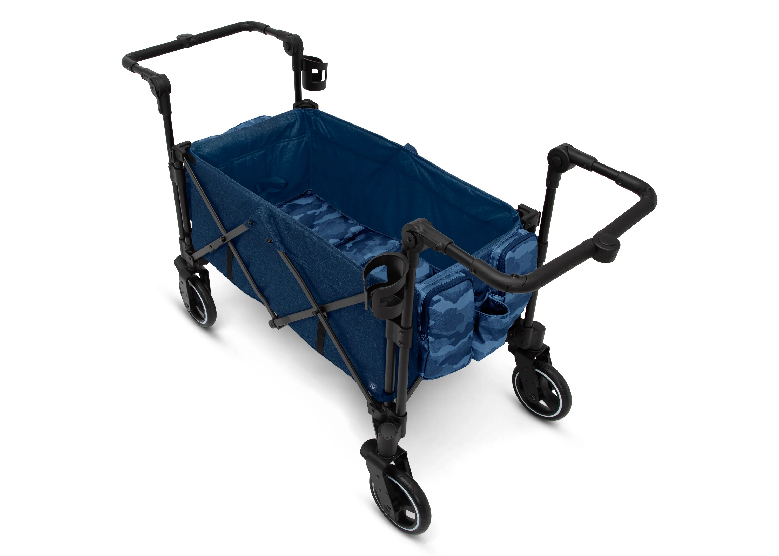 Carrito-Paseador babyGap Deluxe Explorer – Carrito Ecológico para Niños, Asientos Reciclados, Capota Anti-UV, Arnés de 3 Puntos, Almacenamiento Múltiple, Manillares Ajustables