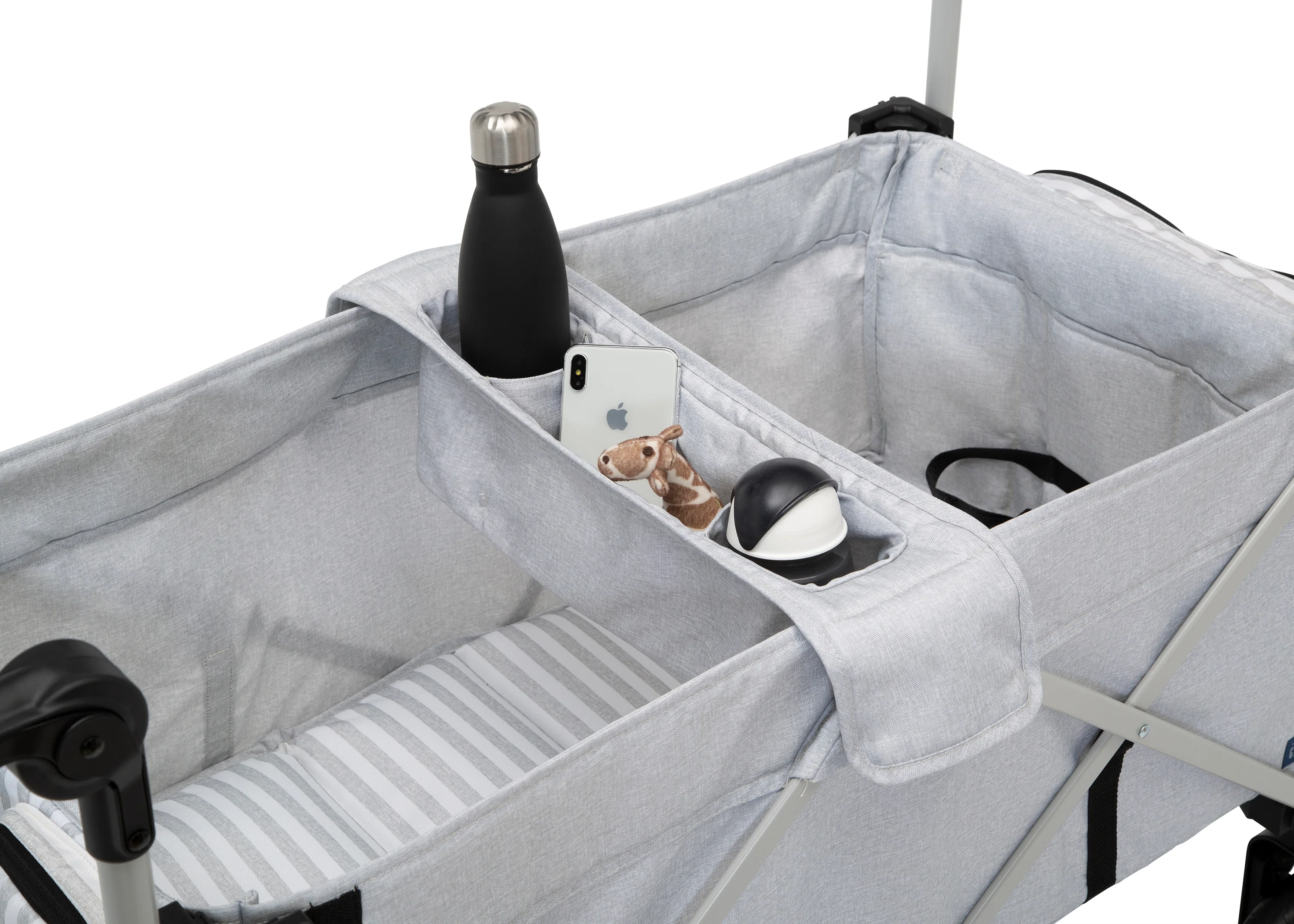 Carrito-Paseador babyGap Deluxe Explorer – Carrito Ecológico para Niños, Asientos Reciclados, Capota Anti-UV, Arnés de 3 Puntos, Almacenamiento Múltiple, Manillares Ajustables