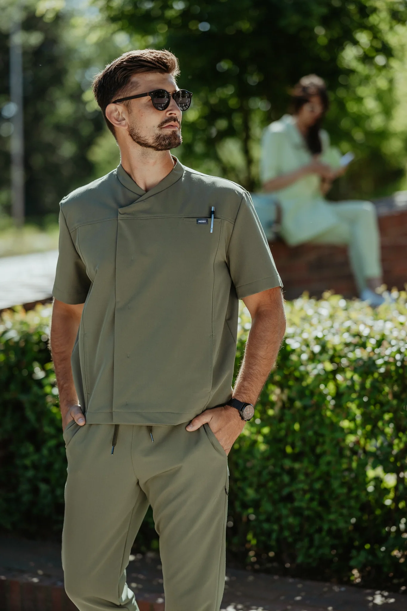 Bluzka medyczna męska MONAKO Profi.Me