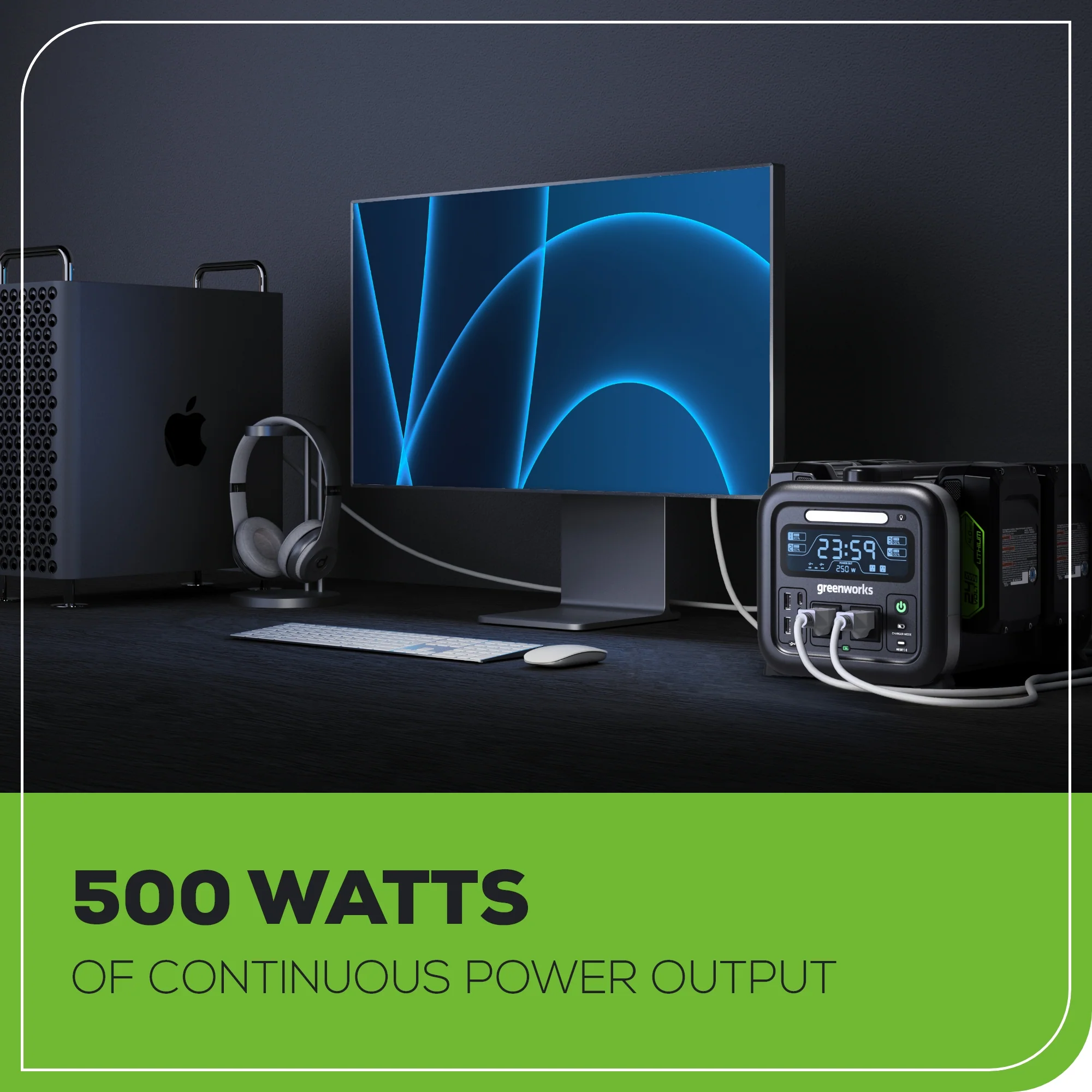 2025 Estación de energía portátil 24V 500W (solo herramienta)