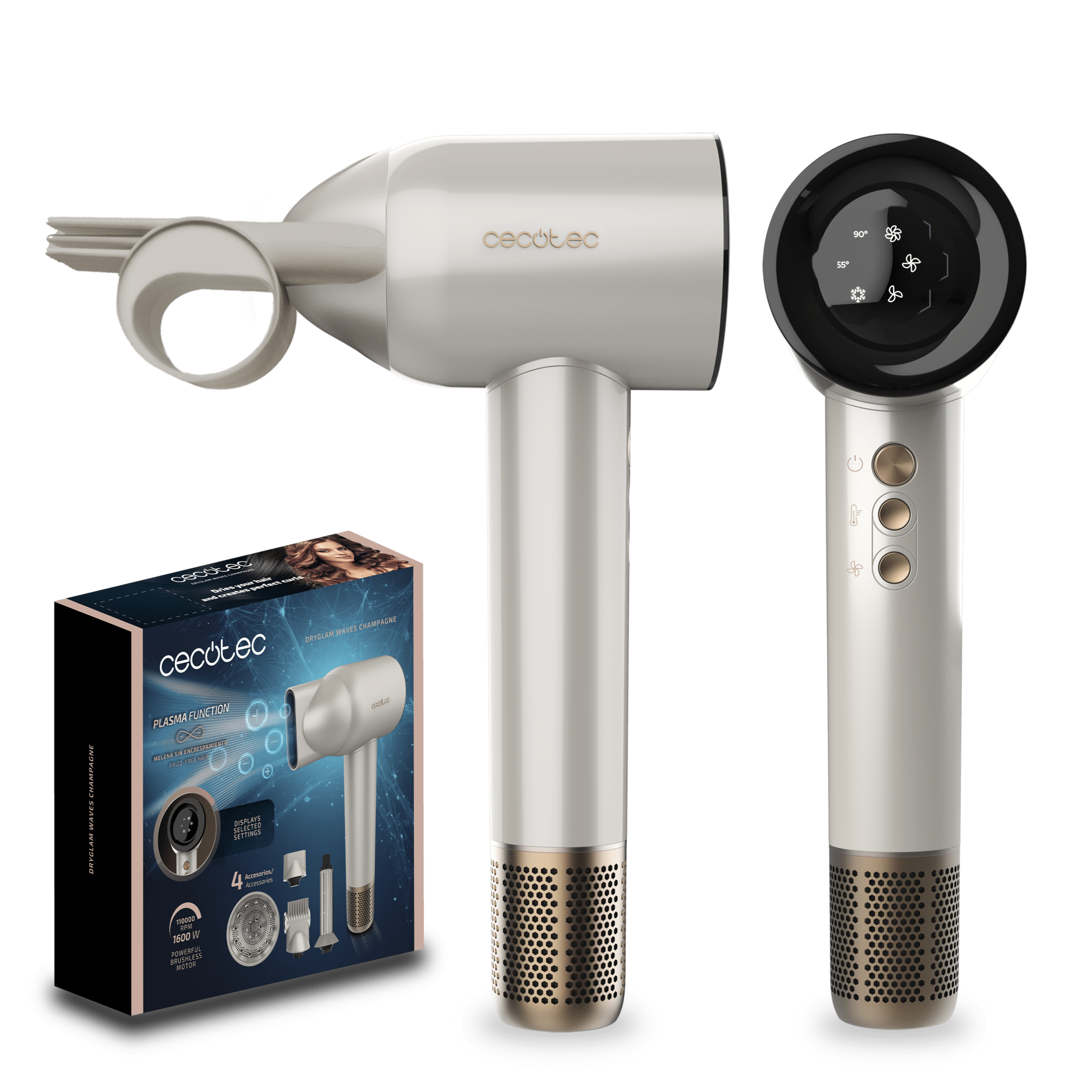 DryGlam Waves Champagne