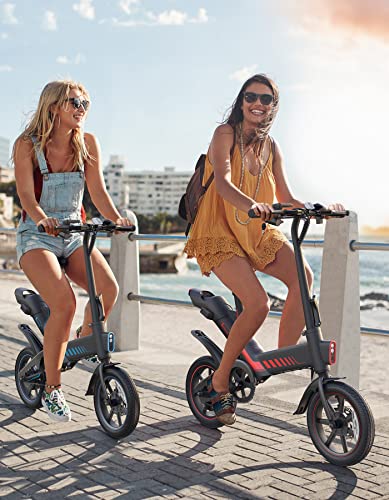 2025 Sailnovo Bicicleta Eléctrica Plegable 14'' para Adultos y Adolescentes, Batería de Litio Integrada