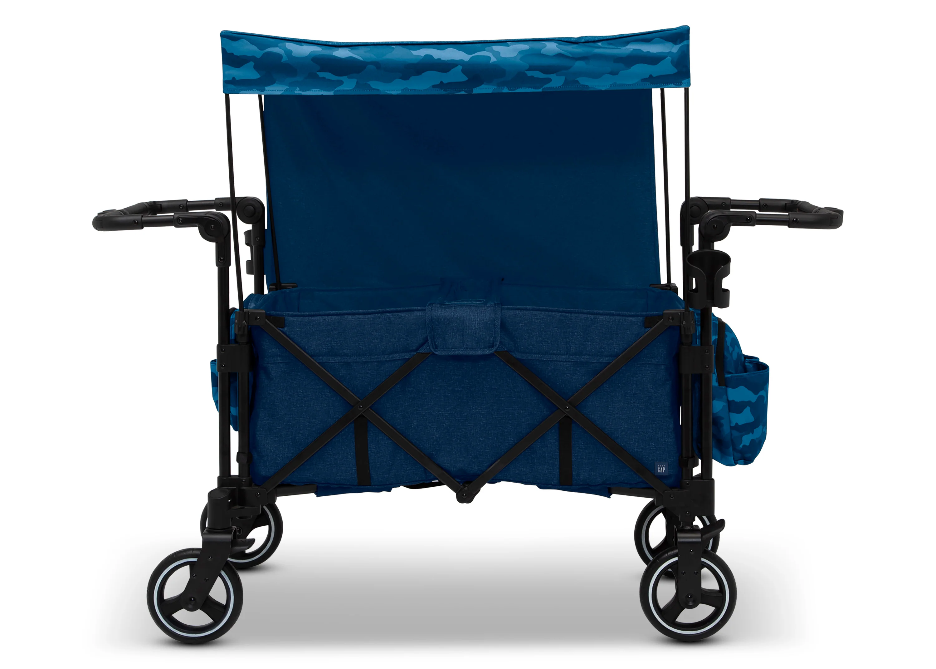 Carrito-Paseador babyGap Deluxe Explorer – Carrito Ecológico para Niños, Asientos Reciclados, Capota Anti-UV, Arnés de 3 Puntos, Almacenamiento Múltiple, Manillares Ajustables