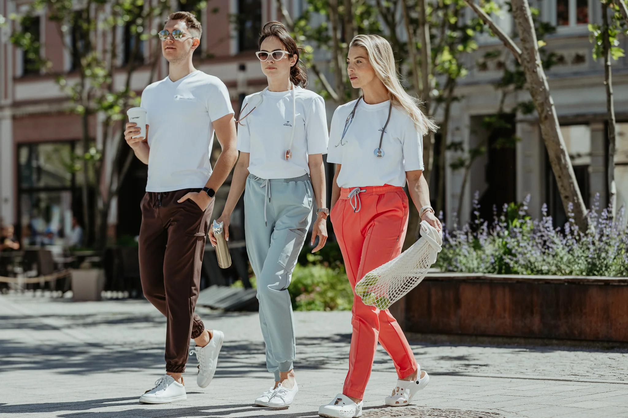 Bluzka męska V-NECK Slim Premium Cotton