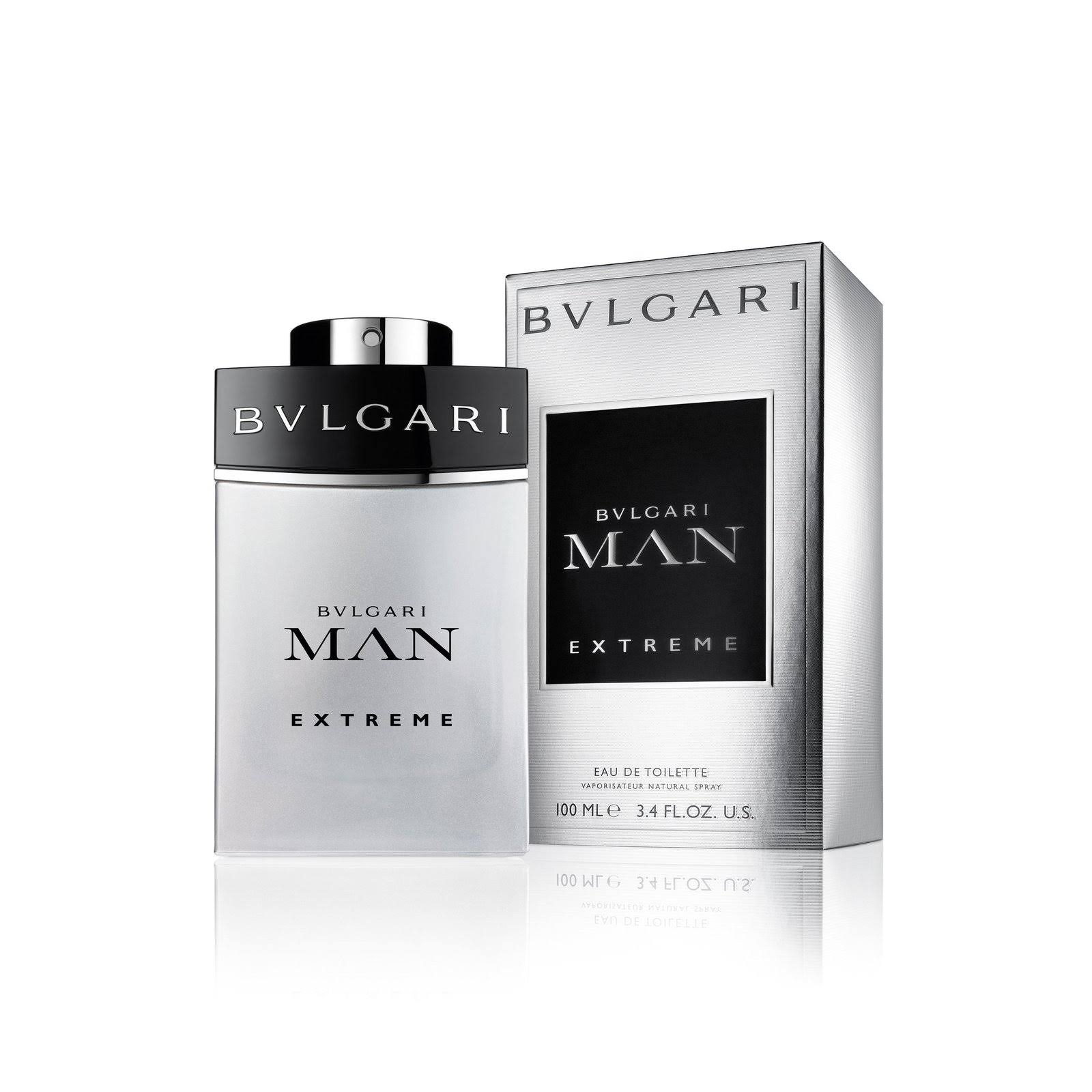 2025 Bvlgari Man Extreme Eau de Toilette Spray para hombres, 100 ml