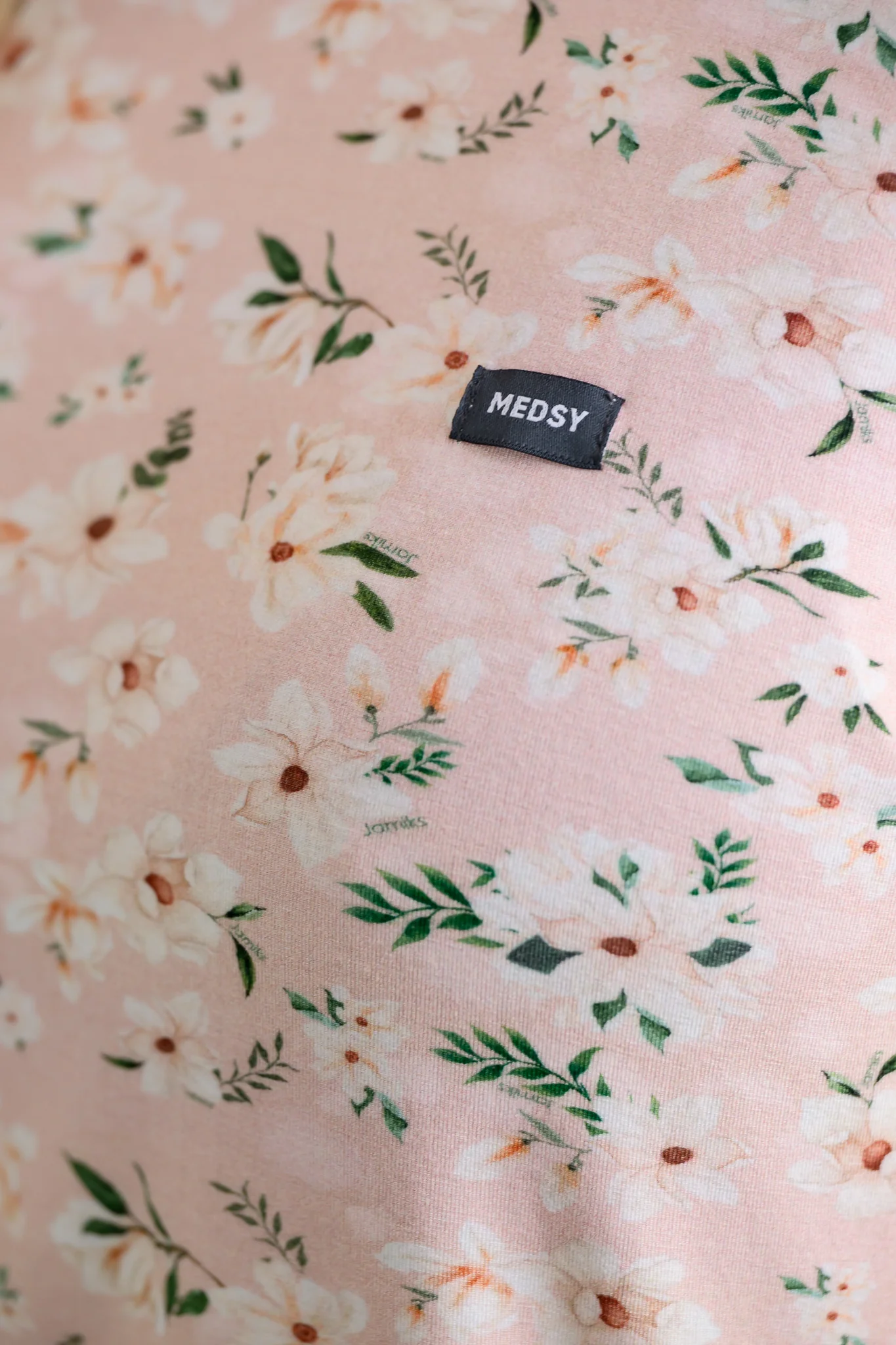 Bambusowa bluzka medyczna damska we wzorki LAVAL