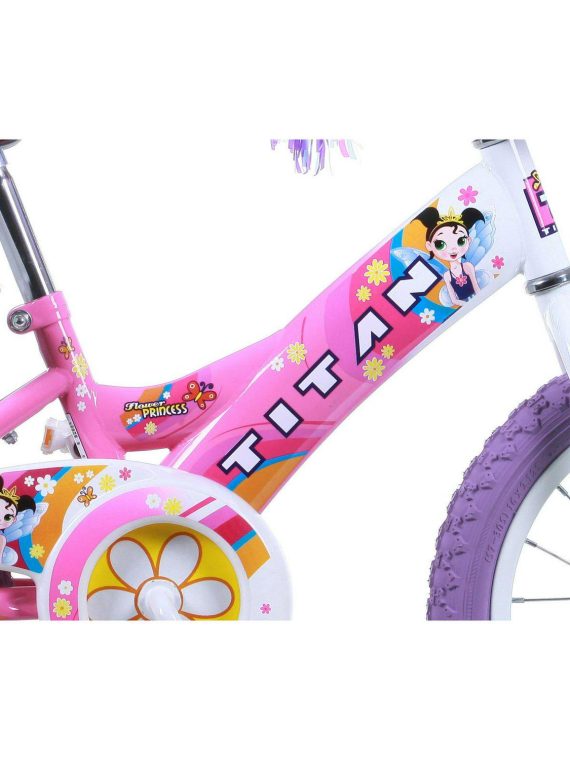 2025 Titan BMX para niña Flower Princess 16 pulgadas