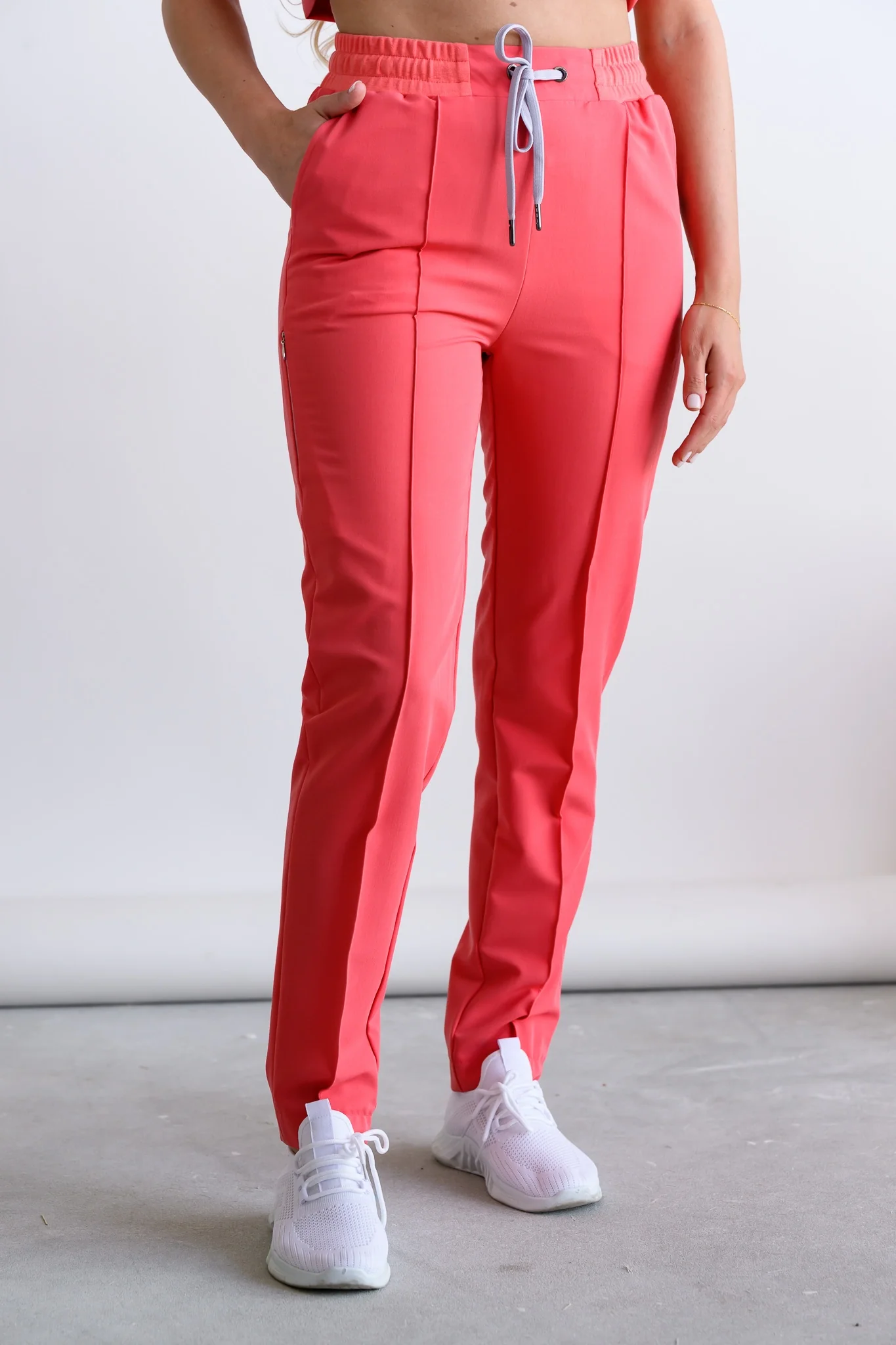 Spodnie medyczne damskie z kantem VERONA Profi.Me