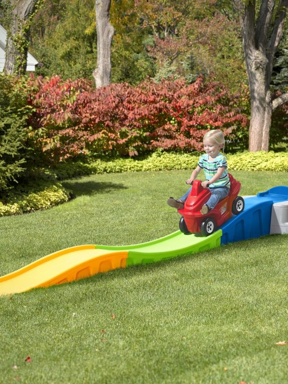2025 Step2 Montañas rusas balancín – Edición aniversario | Juguete para montar para niños desde 2 años