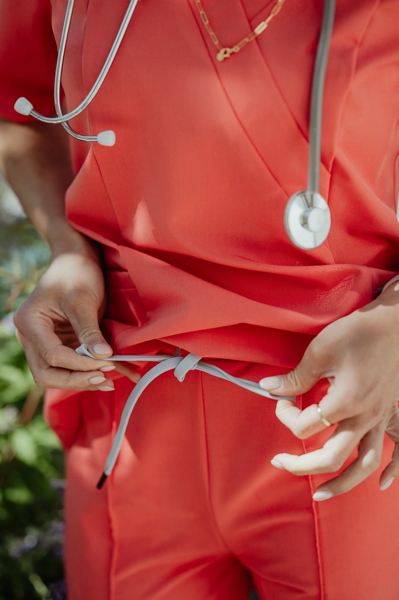 Spodnie medyczne damskie z kantem VERONA Profi.Me