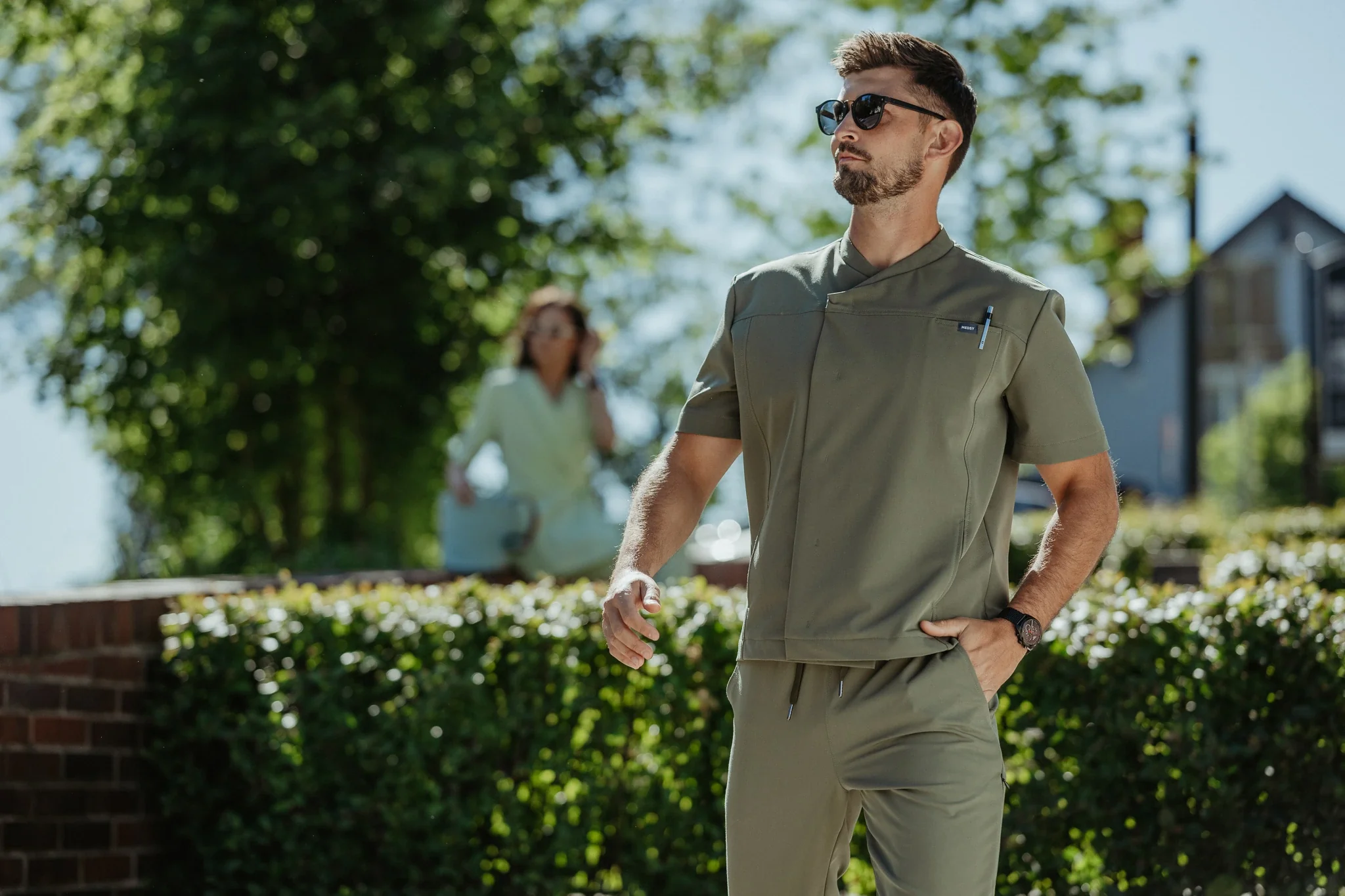 Bluzka medyczna męska MONAKO Profi.Me