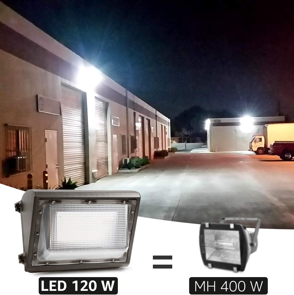 2025 Lote de 2 Focos Solares WL5000 LE con Detector de Movimiento, Iluminación Exterior Segura