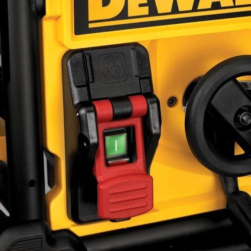 2025 Sierra de Mesa DEWALT de 10 Pulgadas, Capacidad de Corte Longitudinal de 32.5 Pulgadas, Motor de 15 Amperios, con Soporte Móvil