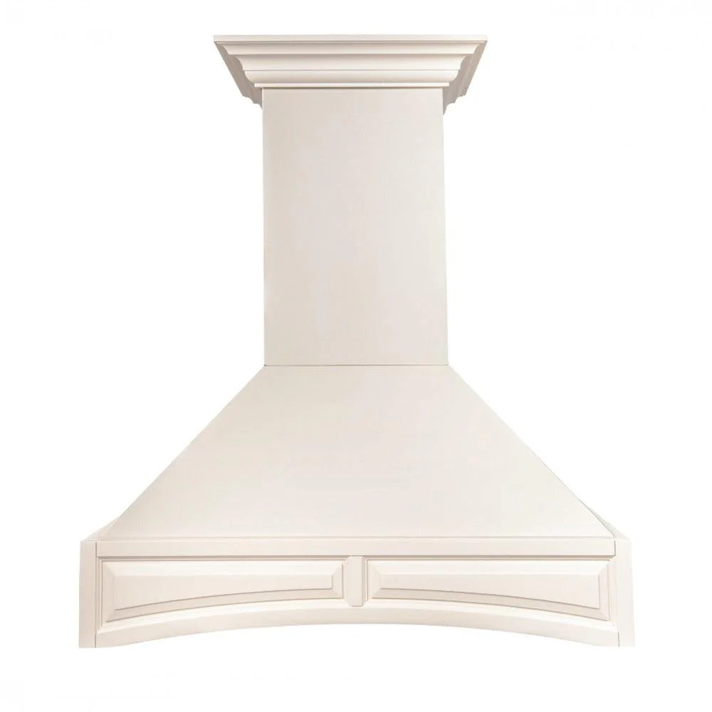 Campana de Pared de Madera Blanca ZLINE (321TT)