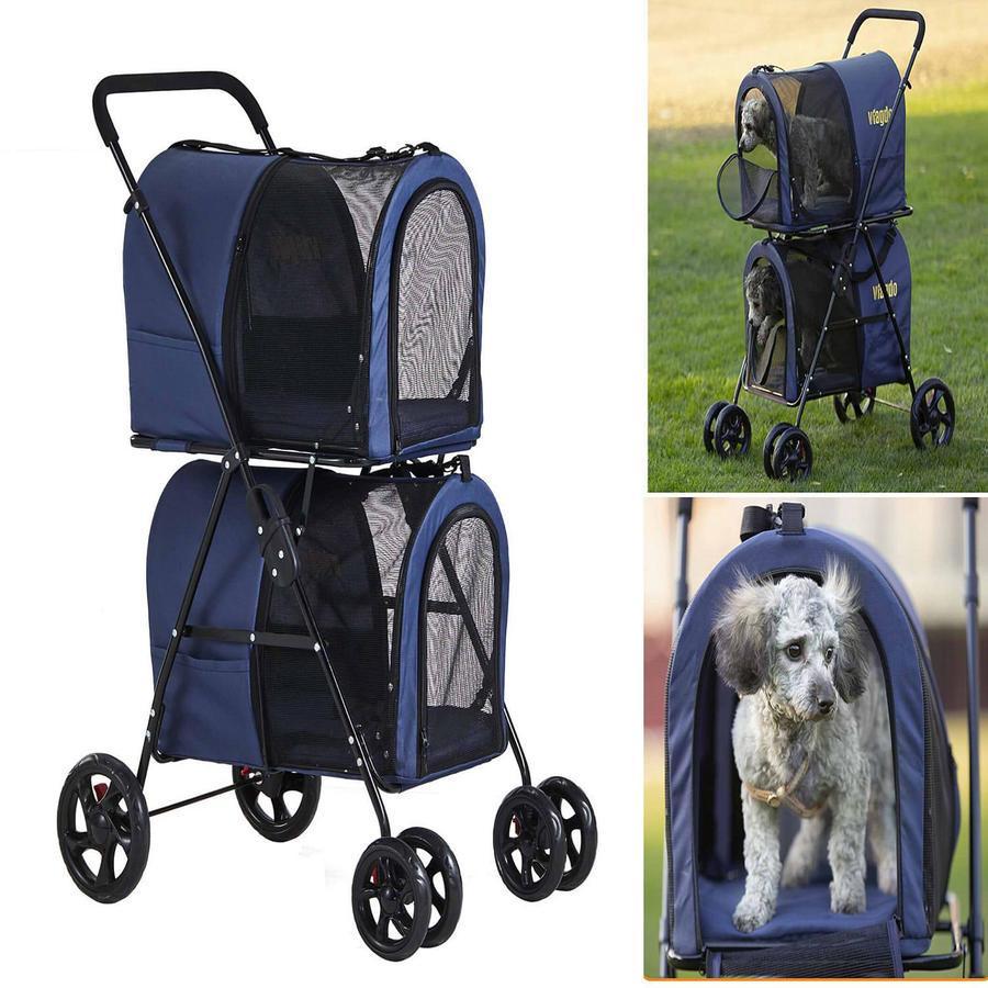 2025 Carrito Doble para Mascotas 42