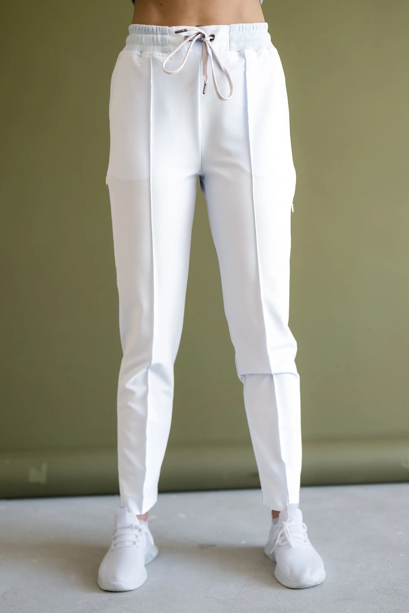 Spodnie medyczne damskie z kantem VERONA Profi.Me