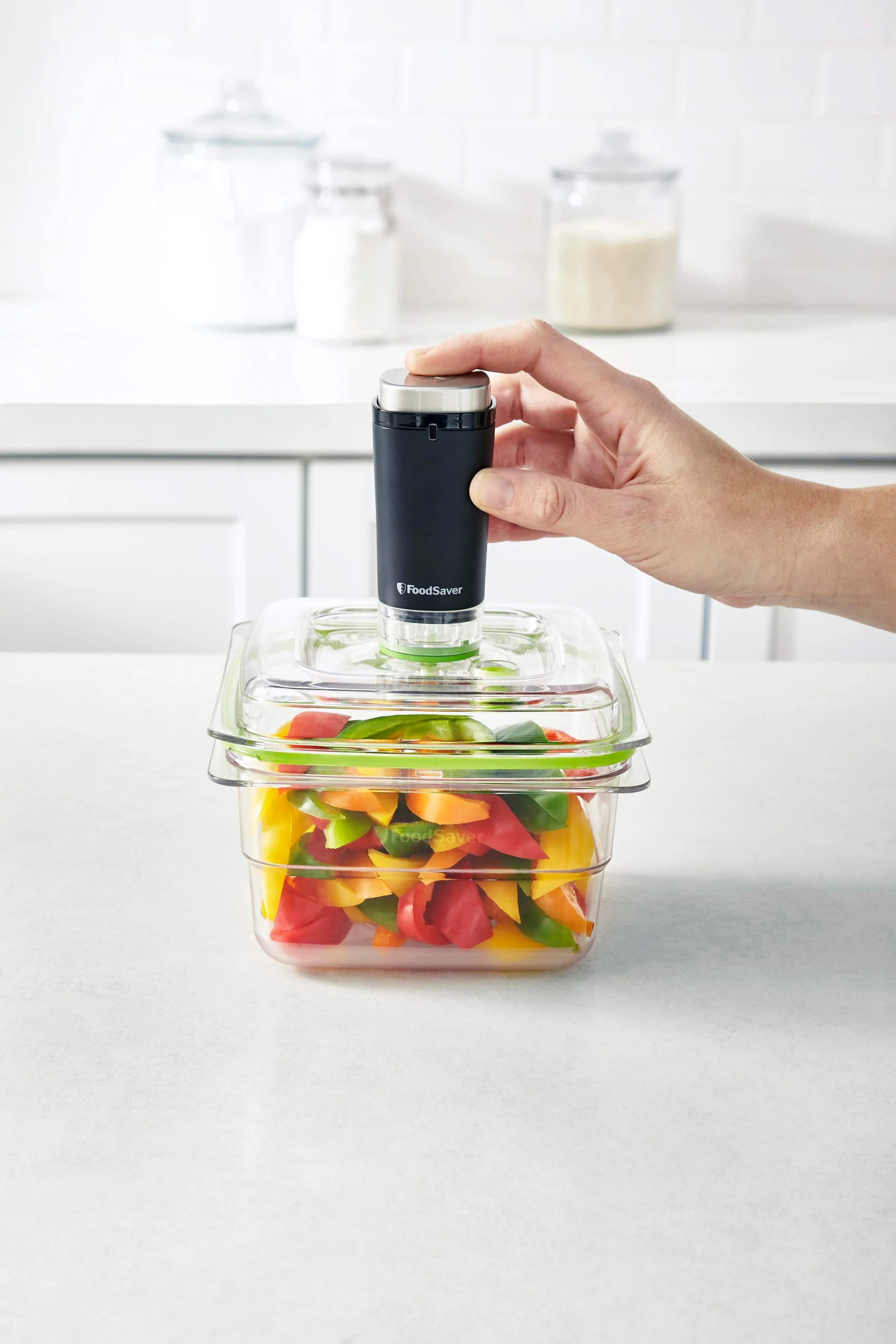 Máquina de envasado al vacío portátil FoodSaver – compacta – VS1199X