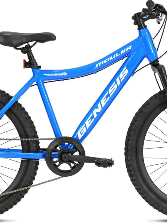 2025 Genesis Mauler bicicleta MTB de 24 pulgadas para niño – Azul | Para jóvenes aventureros