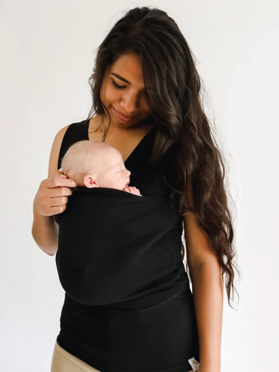 Ergonomic Baby Wrap Carrier - Soft, Adjustable, Breathable SnugFit Design