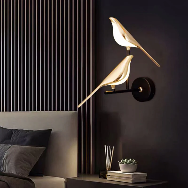 Modern LED Bird Wall Light �C Elegant Nature-Inspired Sconce Lamp
