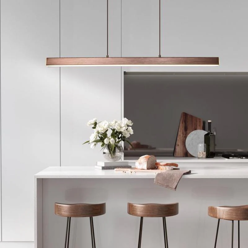 Modern Minimalist LED Pendant Light - Sleek Metal & Acrylic Design
