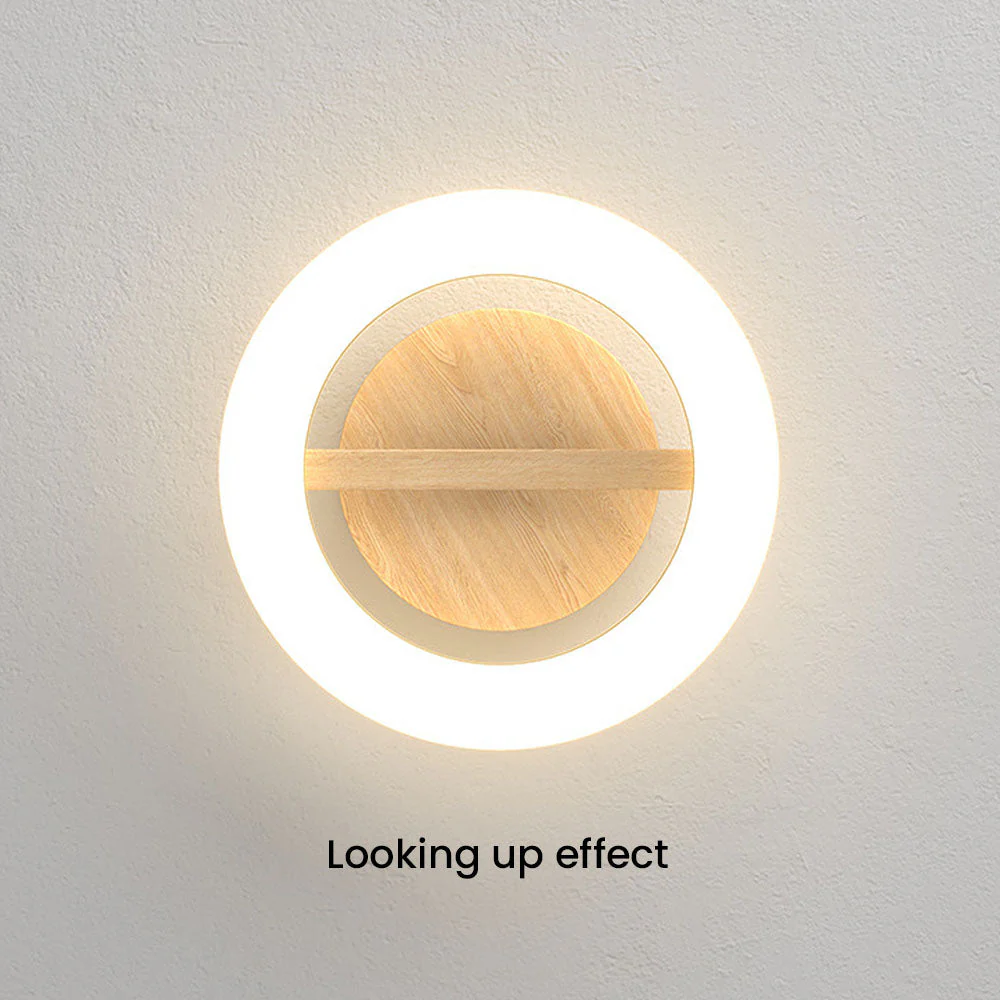 Modern Acrylic Flush Mount LED Ceiling Light �C Round Double Ring Hallway Fixture