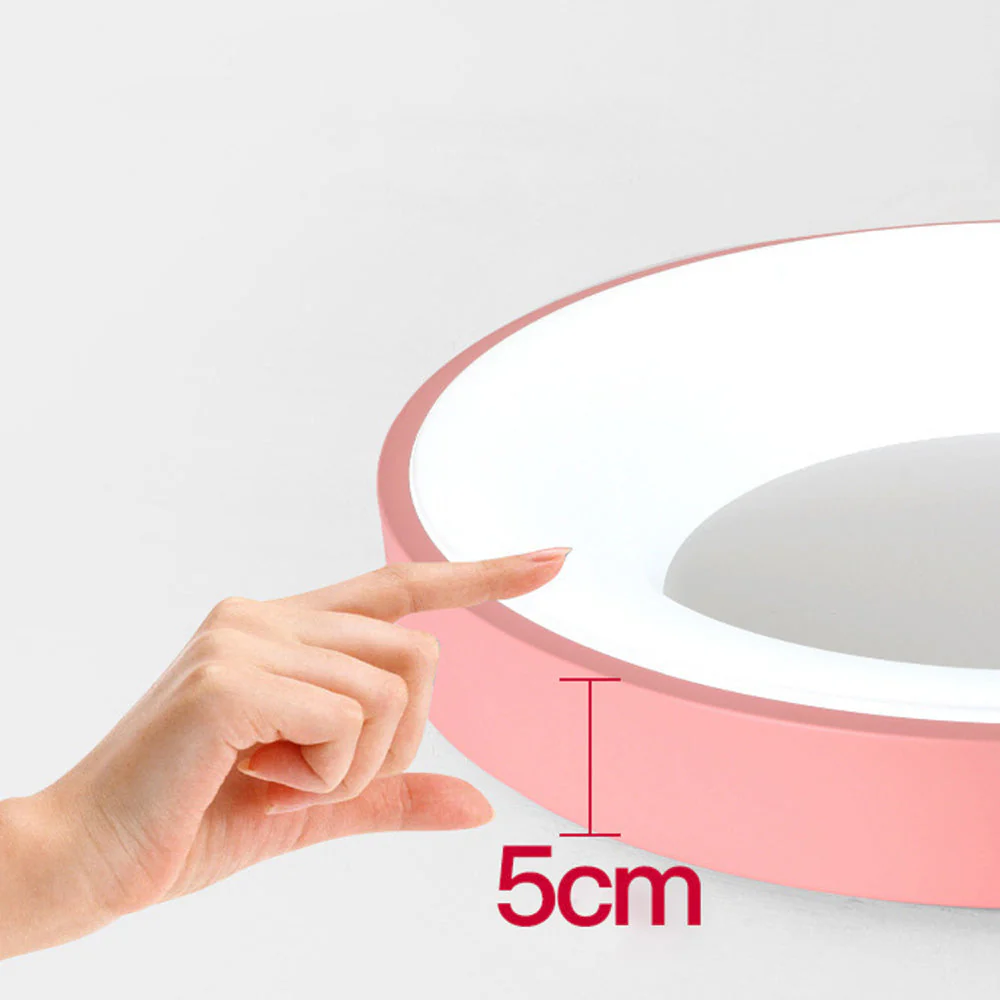 Modern Minimalist LED Ceiling Light �C Round Flush Mount with Acrylic Diffuser, 240V