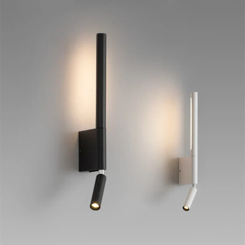 Modern LED Wall Reading Light �C Adjustable Minimalist Bedroom Lamp