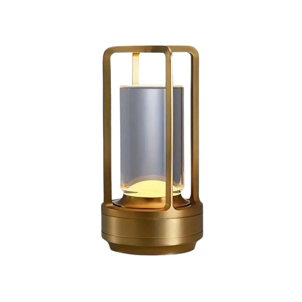 Rechargeable Crystal Table Lamp with Touch Control