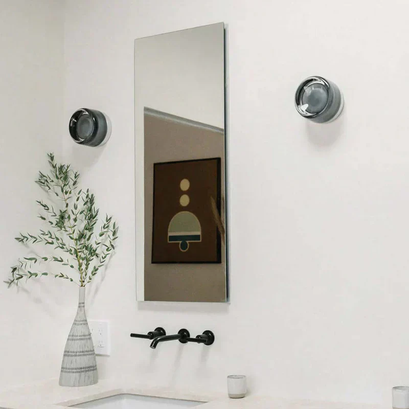 Modern Minimalist Round Wall Light �C LED Flush Mount with Warm Ambient Glow