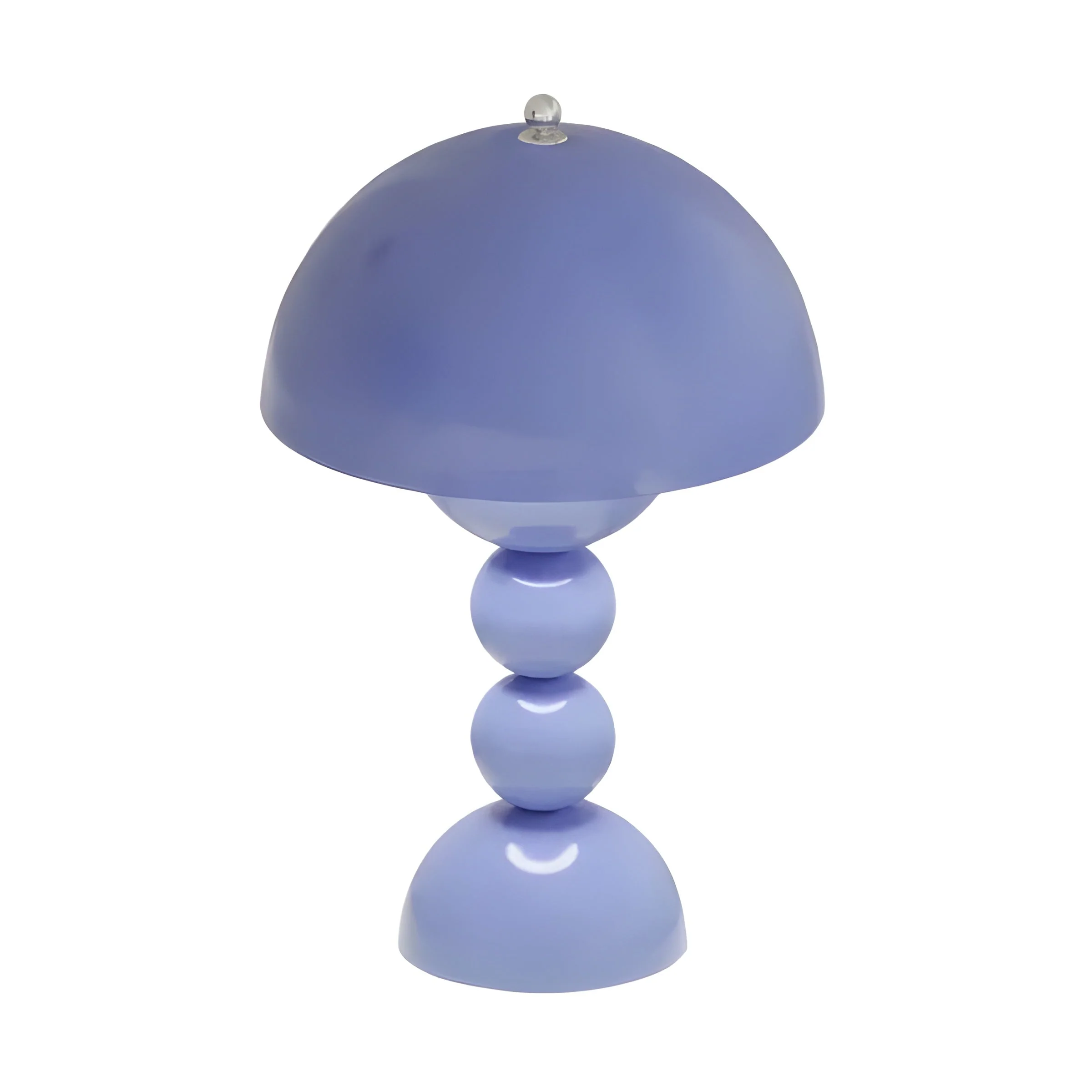 Scandinavian Design Table Lamp with Dimmable LED and Glossy Finish
