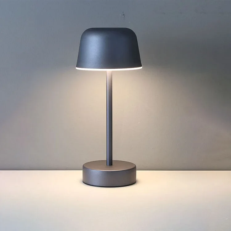 Modern Minimalist Table Lamp with Adjustable Brightness & Rechargeable Battery