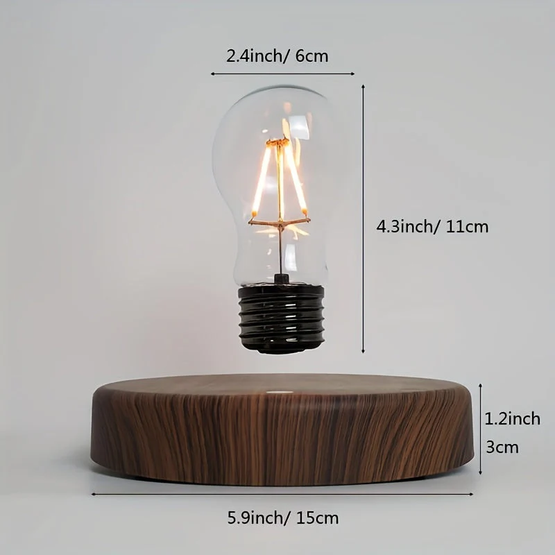 Magnetic Floating LED Bulb Lamp with Touch Control