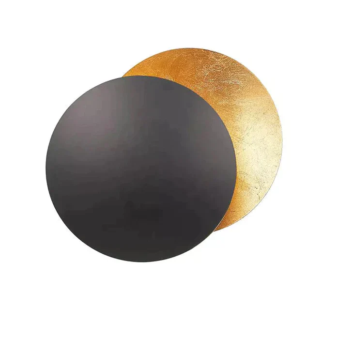 Modern Wall Sconce Light �C Celestial LED Lamp with Lunar Eclipse Design
