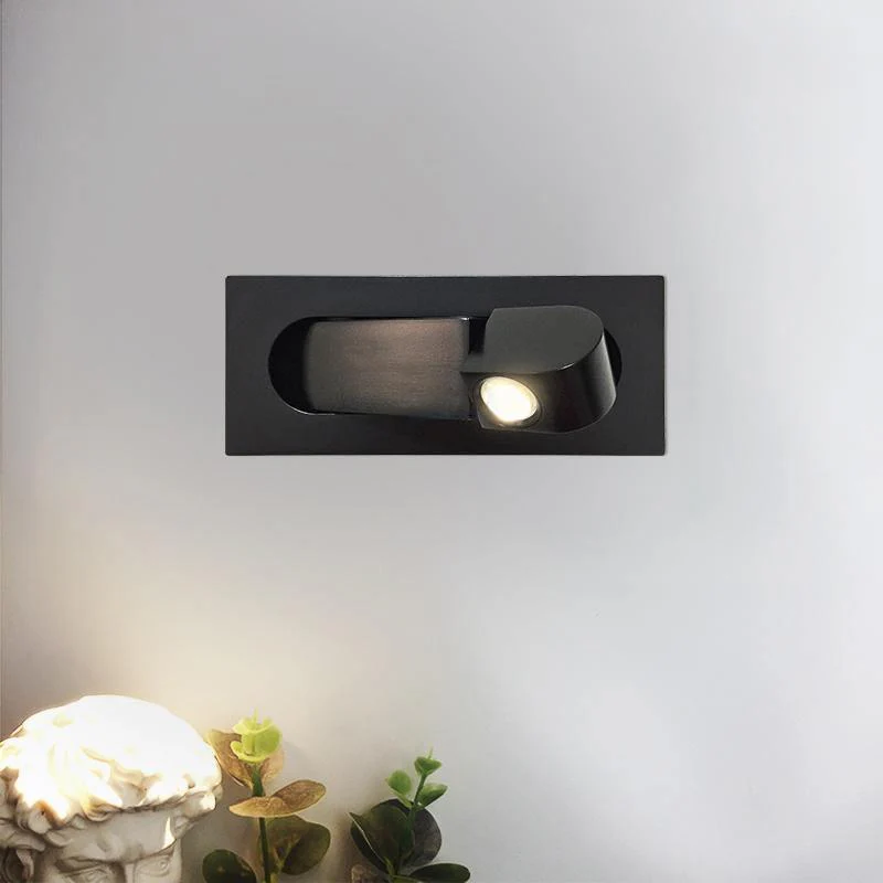 Modern Minimalist LED Wall-Mounted Adjustable Reading Lamp
